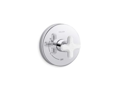 Kallista P32707-WC 002 Pressure Bal Trim, White Carrera
