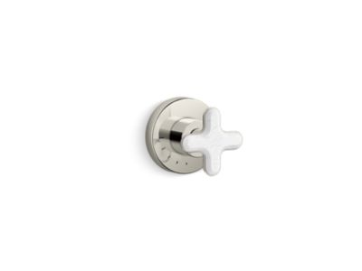 Kallista P32710-WC 002 Volume Control, White Carrera