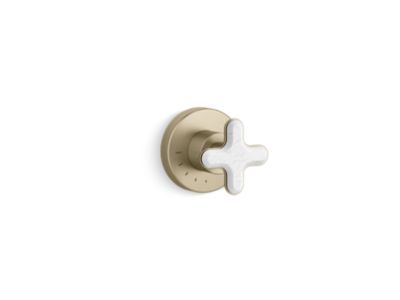 Kallista P32710-WC 002 Volume Control, White Carrera