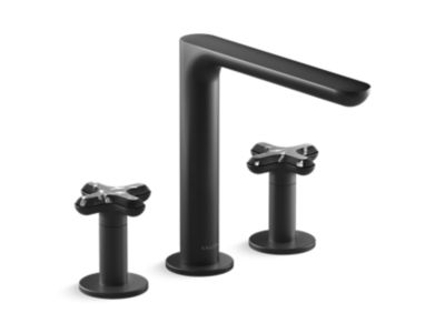 Kallista P32711-JST 002 Deck Mount Bath Faucet Zebra Jasper