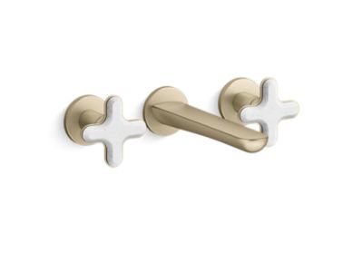 Kallista P32076-WC 002 Wm Widespread Faucet, Upgrade
