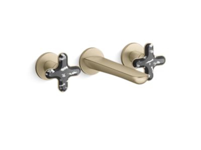 Kallista P32076-JST 002 Wm Widespread Faucet, Upgrade