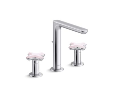 Kallista P32705-RST 002 Widespread Faucet Upgrade, Tall