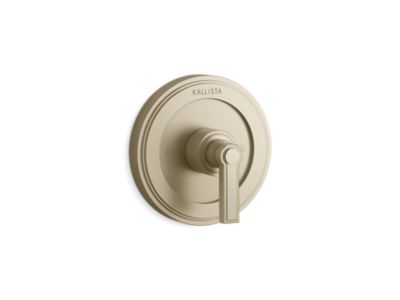 Kallista P80255-LV Vir Stil Minimal Thermostatic Trim, Lv