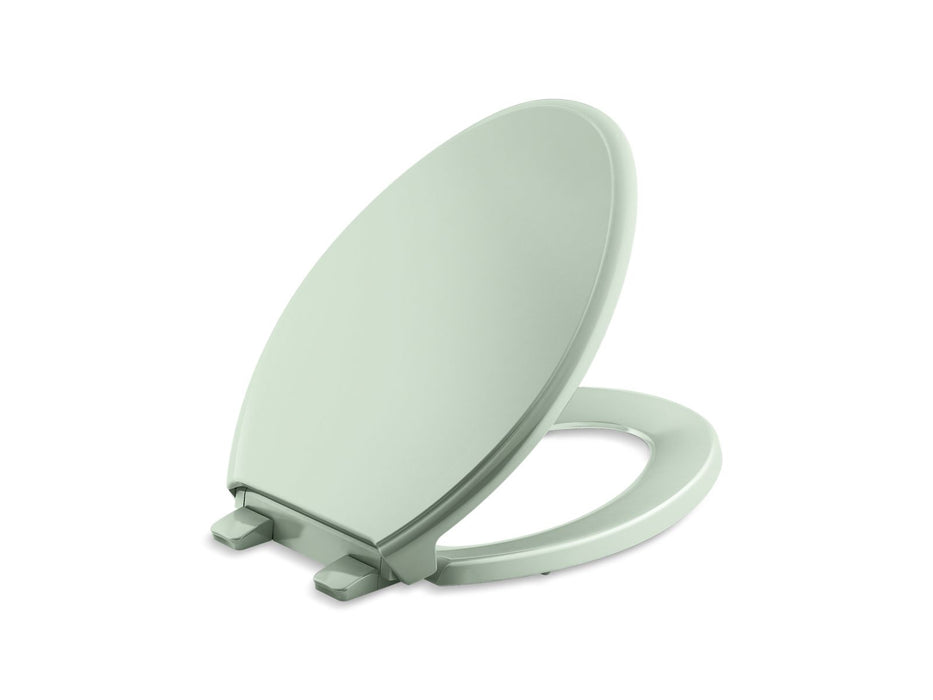 KOHLER K-4733-RL Glenbury ReadyLatch Quiet-Close elongated toilet seat