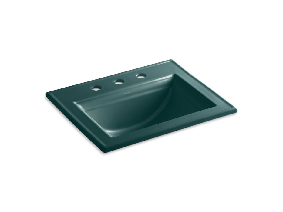 KOHLER Memoirs Stately 22-3/4" rectangular drop-in bathroom sink