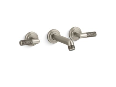Kallista Pinna Paletta By Lk P24910-BNW Pinna Paletta Wall Mnt Basin Set
