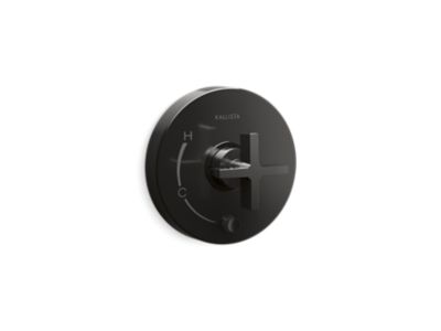 Kallista P24416-CR One Pb Shower Trim W/Divrt, Cross Hdl