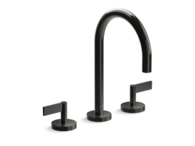 Kallista P24490-LV One Basin Set, Gooseneck, Lever Handle