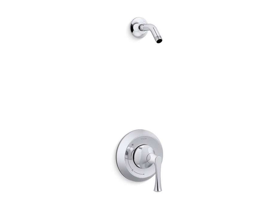 KOHLER K-TLS35938-4 Buckley Rite-Temp shower trim kit, without showerhead
