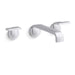 Kallista P34236-LV Guise Wall Mount Faucet, Wide Spread