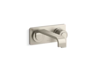 Kallista P34235-00 Guise Wall Mount Faucet, Single Control