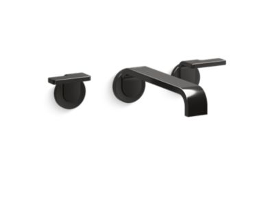 Kallista P34236-LV Guise Wall Mount Faucet, Wide Spread