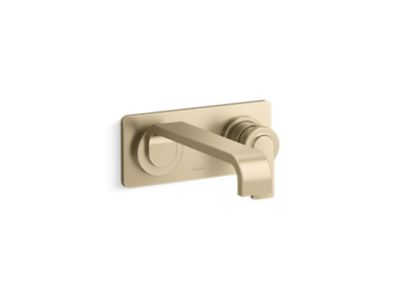 Kallista P34235-00 Guise Wall Mount Faucet, Single Control