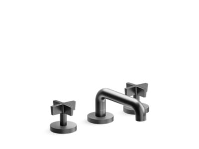 Kallista P24491-CR One Basin Set, Low Spout, Cross Handle