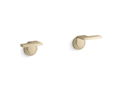 Kallista P34239-LV Guise Wall-Mount Bath Faucet Handles