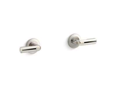 Kallista P34587-BN Vice Wall-Mount Bath Faucet Handles
