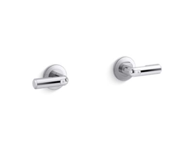 Kallista P34587-CP Vice Wall-Mount Bath Faucet Handles