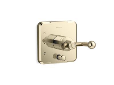 Kallista P34605-BAF Vice Pressure Balance Trim Crank W Div