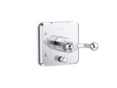Kallista P34605-CP Vice Pressure Balance Trim Crank W Div