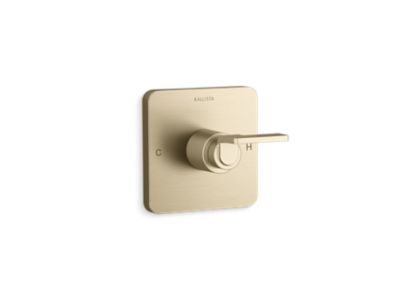 Kallista P34242-LV Guise Thermostatic Trim, Lever