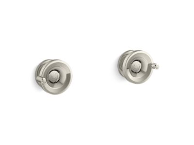 Kallista P34893-00 Vice Wall-Mt Bath Faucet Handles Wheel