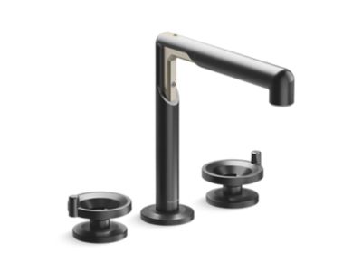 Kallista P34891-BN Vice Deck Mount Bath Faucet Wheel