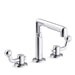 Kallista P34864-CP Vice Widespread Faucet, Crank