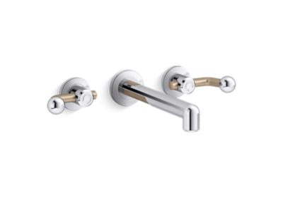 Kallista P34865-BV Vice Wall Mount Fct Wide Spread Crank