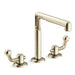 Kallista P34870-BAF Vice Deck Mount Bath Faucet Crank