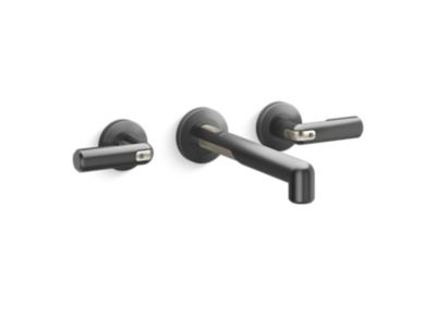 Kallista P34584-BN Vice Wall Mount Sink Fct, Wide Spread