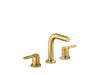 KOHLER Elate Widespread bathroom sink faucet, 1.2 gpm