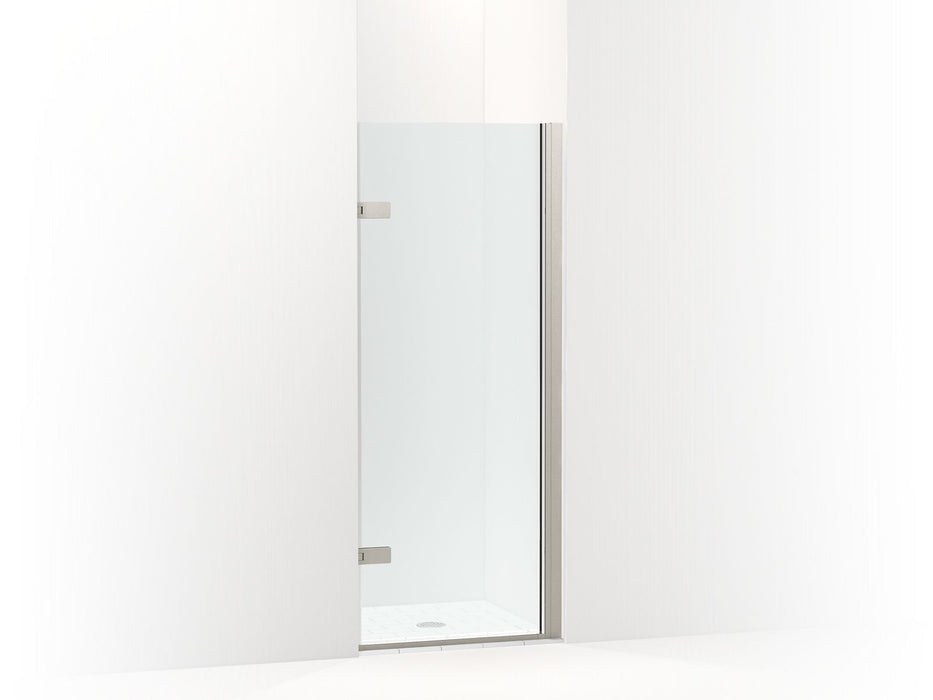 KOHLER K-27707-10L Composed 3/8" pivot door glass and hardware, no handle