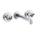 Kallista P34885-CP Vice Wall Mount Fct Wide Spread Wheel