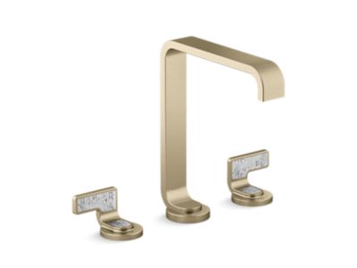 Kallista P34232-TWW Guise Widespread Faucet, Tall, Tww