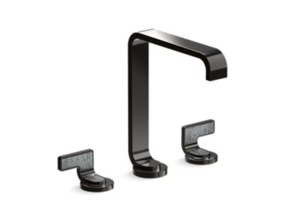 Kallista P34232-SGW Guise Widespread Faucet, Tall, Sgw