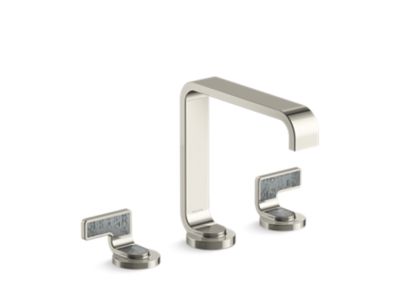 Kallista P34231-SGW Guise Widespread Faucet, Std, Sgw