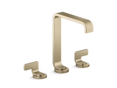 Kallista P34232-LV Guise Widespread Faucet, Tall