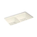 KOHLER Riverby 33" undermount double-bowl kitchen sink