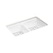 KOHLER Riverby 33" undermount double-bowl kitchen sink