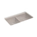 KOHLER Riverby 33" undermount double-bowl kitchen sink