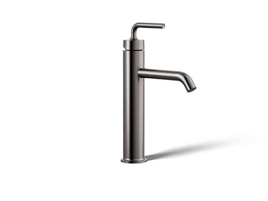 KOHLER Purist Tall single-handle bathroom sink faucet with Lever handle, 1.2 gpm