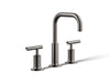 KOHLER Purist Widespread bathroom sink faucet with Lever handles, 1.2 gpm