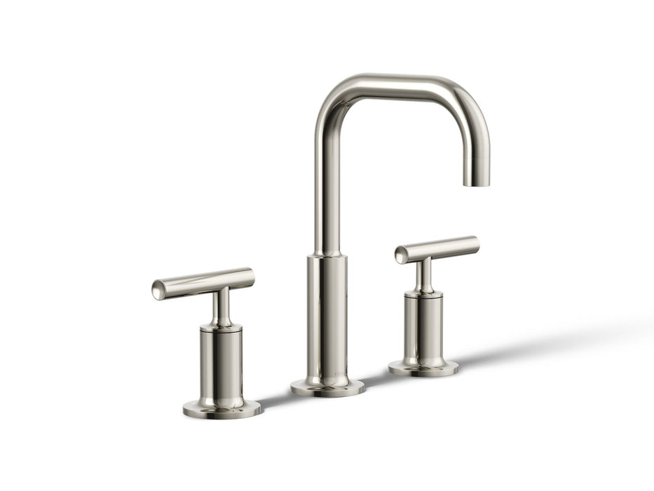 KOHLER Purist Widespread bathroom sink faucet with Lever handles, 1.2 gpm