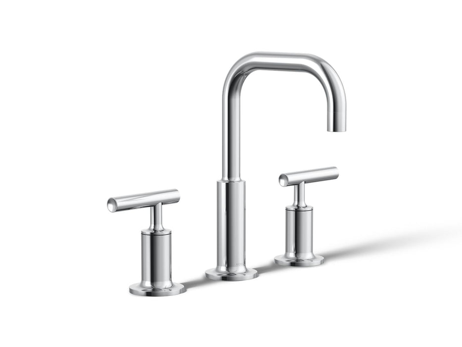 KOHLER Purist Widespread bathroom sink faucet with Lever handles, 1.2 gpm