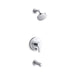 KOHLER Elate Rite-Temp bath and shower trim kit with push-button diverter, 1.5 gpm