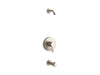 KOHLER Elate Rite-Temp bath and shower trim kit, without showerhead