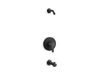 KOHLER Elate Rite-Temp bath and shower trim kit, without showerhead