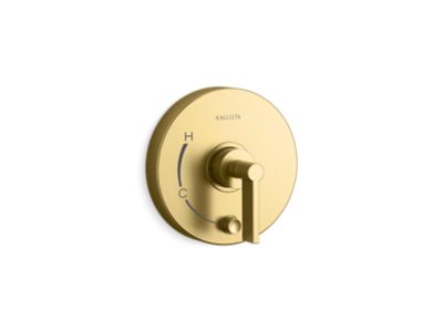 Kallista P24416-LV One Pb Shower Trim W/Divrt, Lever Hdl