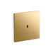 KOHLER K-90TB00N50 Mach Flex Metal faceplate for concealed touchless toilet flushometer, 1.28 gpf